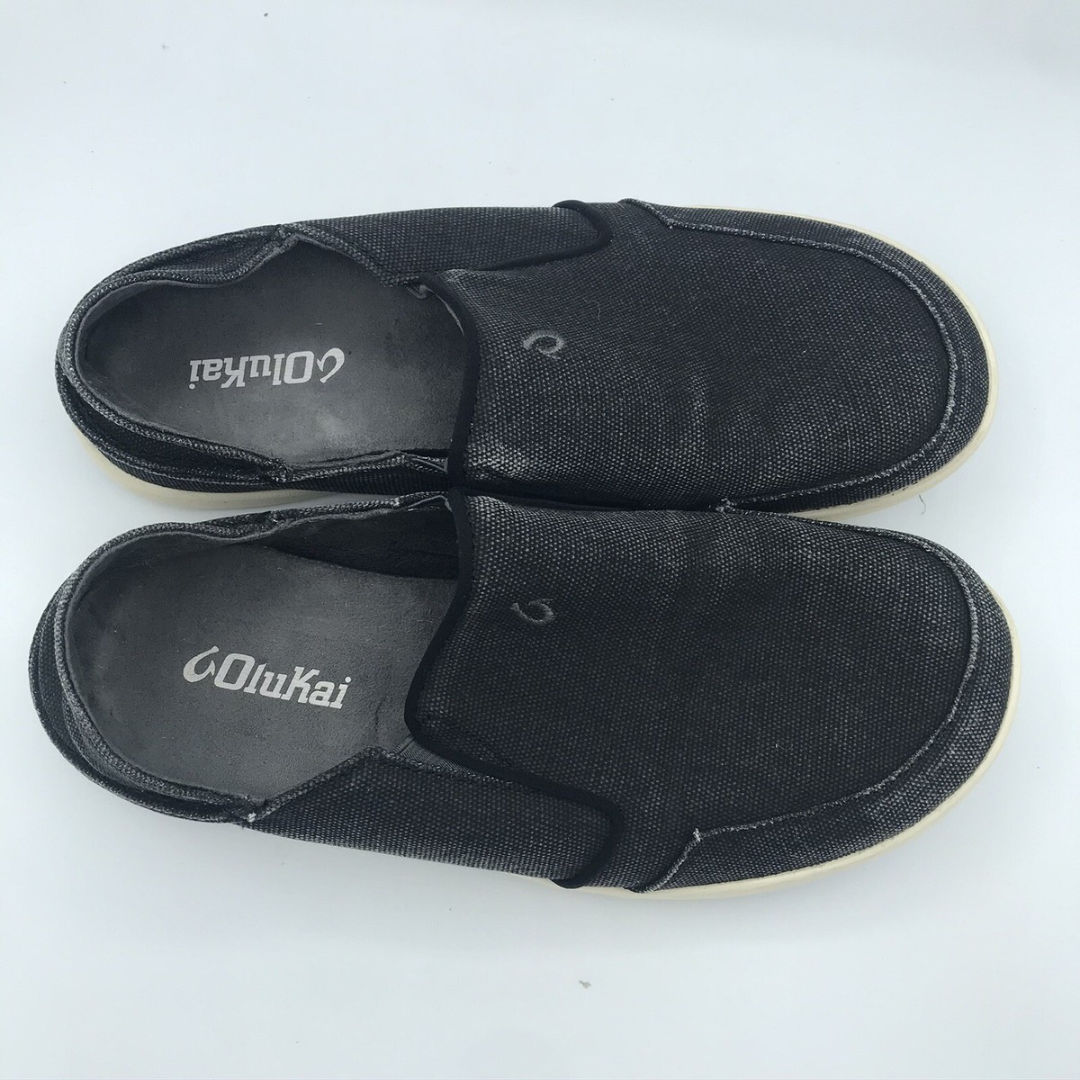 OLUKAI NOHEA LOLE GRAY CANVAS SLIP ON SHOES MENS SZ 8 Amazon.com | OluKai Nohea Pae Men main image 2