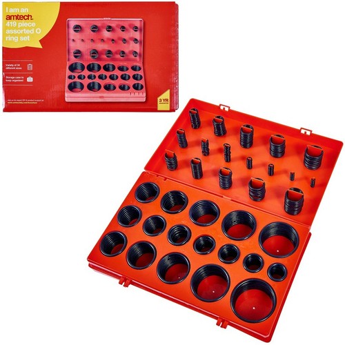 419 PC O RING RUBBER SEAL PLUMBING SET PLUMBER KIT RUBBER ORING