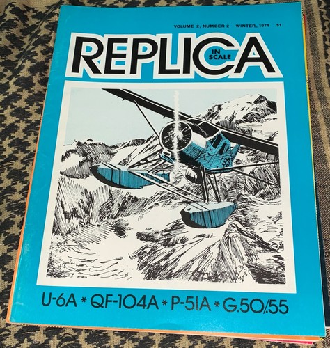 Replica in Scale V2N2 U-6A BEAVER QF-104A P-51A G.50/.55