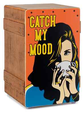 Cajon Percussion Trommel Trommelkiste Snare Design XDrum DS-CMM Instrument bunt