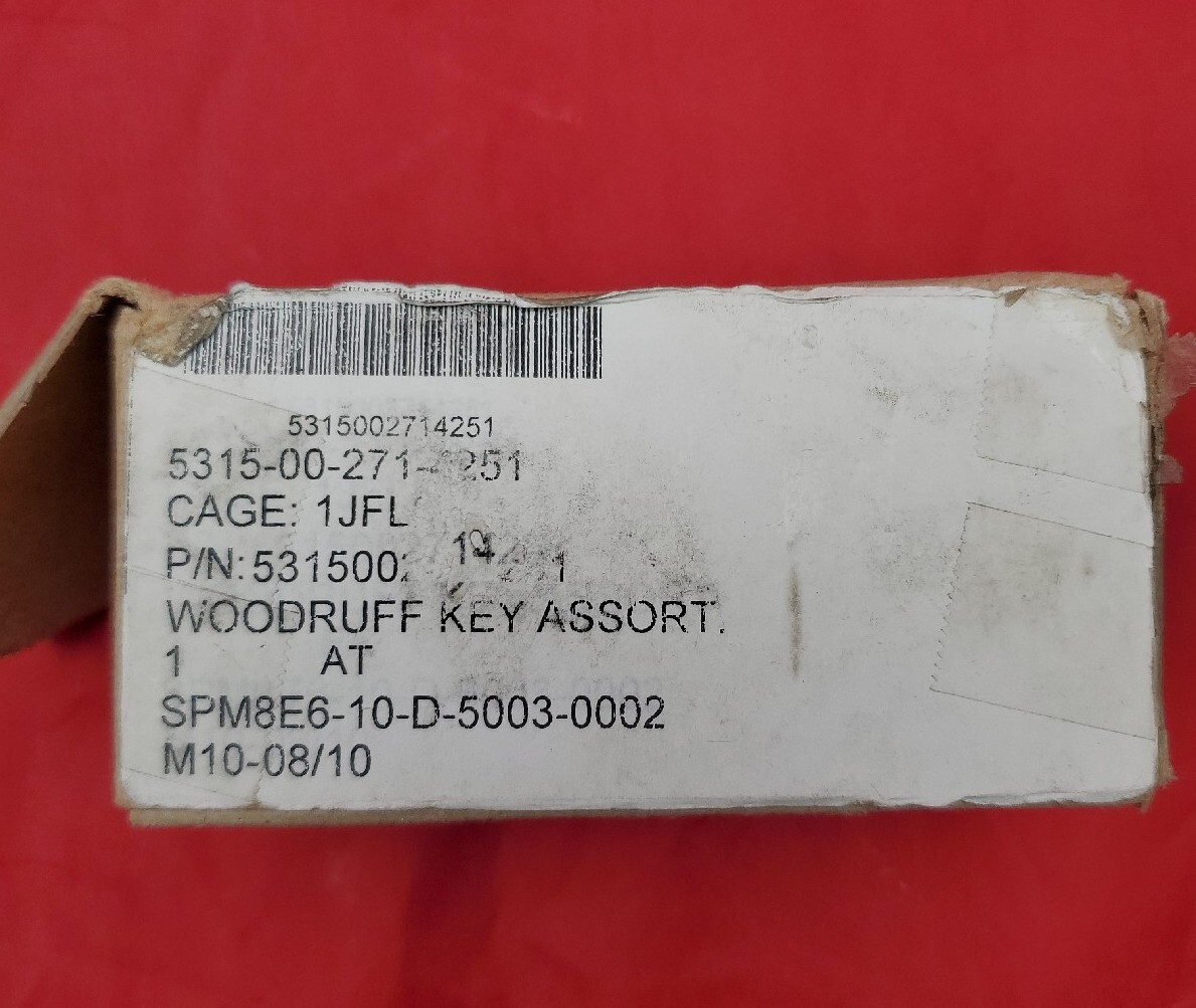 80pcs Woodruff Key Assortment Set Metric Half Moon Shaft Drive Fasteners 8 Sizes eBay