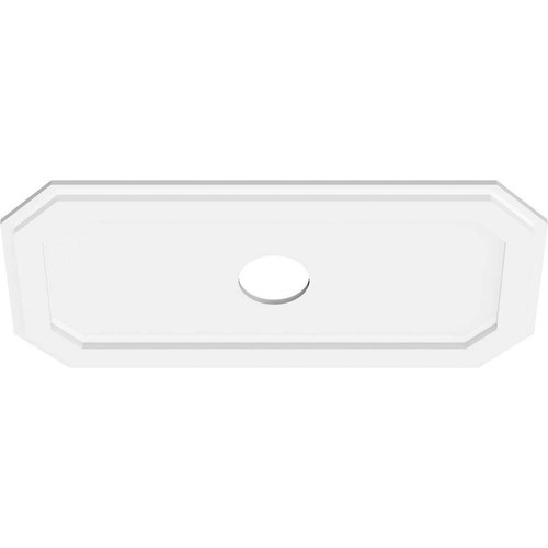Ekena Millwork Ceiling Medallions 30" Rectangle Paintable General Purpose White - Picture 2 of 9