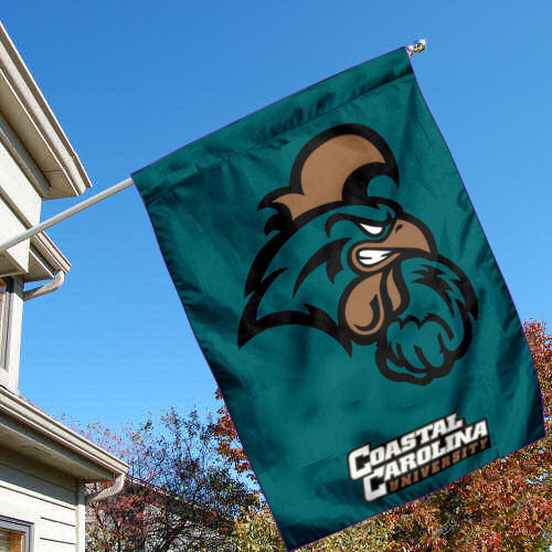Desert Cactus Coastal Carolina University NCAA Flag - 3x5 Ft, 100% Polyester, Officially Licensed
