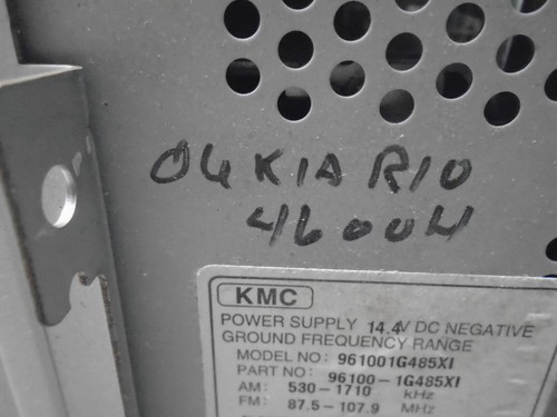 2006 Kia Rio Radio Stereo CD Player OEM 96160-1G485 NICE - Picture 4 of 5