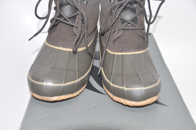 Mens LaCrosse Duck Boots 6 Eye Leather PAC 424410 Sz 8 Waterproof Leather LN Mens LaCrosse Duck Boots 6 Eye Leather PAC 424410 Sz 8  main image 2