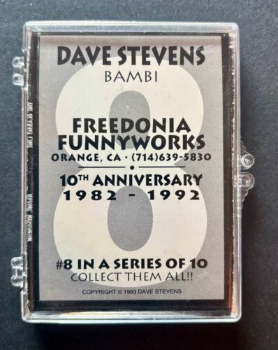 Freedonia Funnyworks 10th Anniversary 11 card set featuring MIKE MIGNOLA HELLBOY