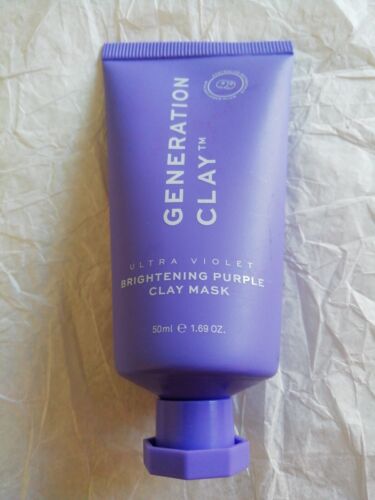 Generation Clay 'Ultra Violet Clay Mask' Brightening Skincare 50ml BRAND NEW