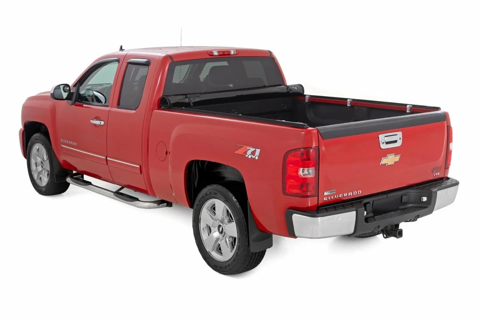 Rough Country Soft Roll Up Bed Cover 6'7" Bed Chevy/GMC 1500/2500HD/3500HD 07-13 - Image 4 of 4