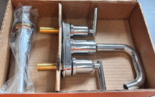 Moen 6150 Gibson Chrome Two-Handle Centerset High Arc Modern Bathroom Faucet