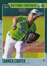 2023 Daytona Tortugas Tanner Cooper RC Rookie Cincinnati Reds Minor League