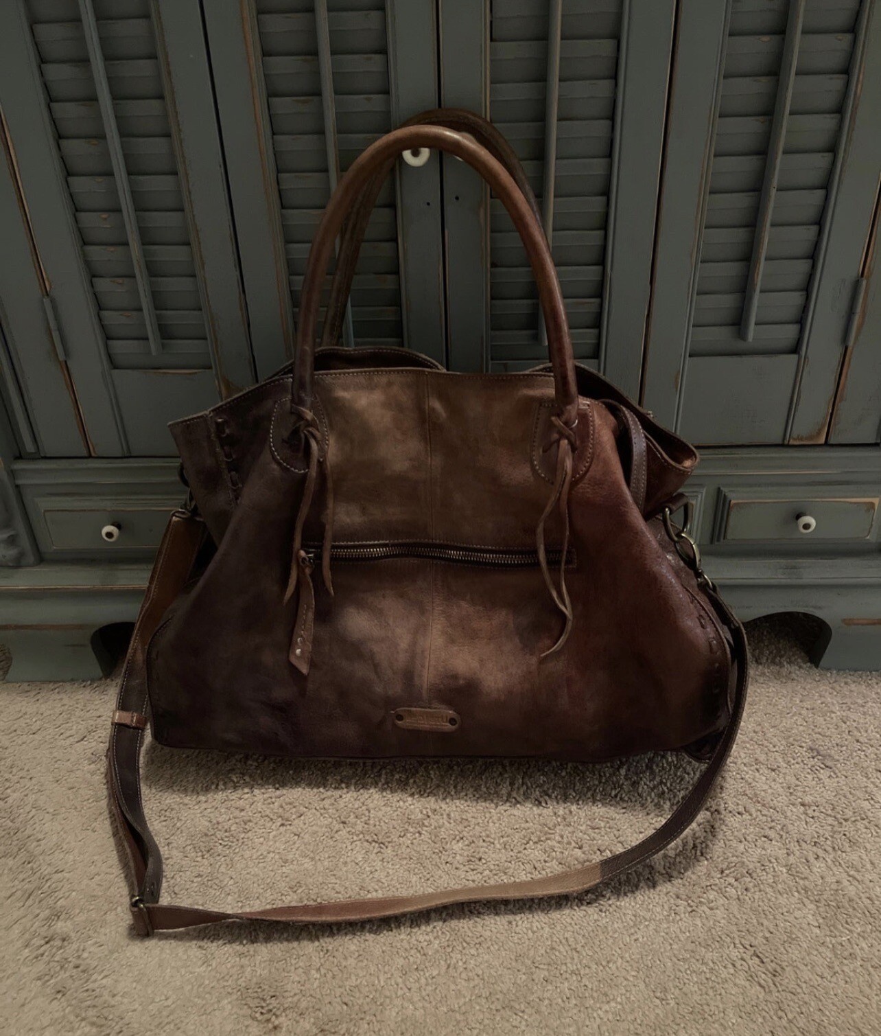 NEW Bed Stu Rockaway tote satchel purse leather 349 handbag Starry