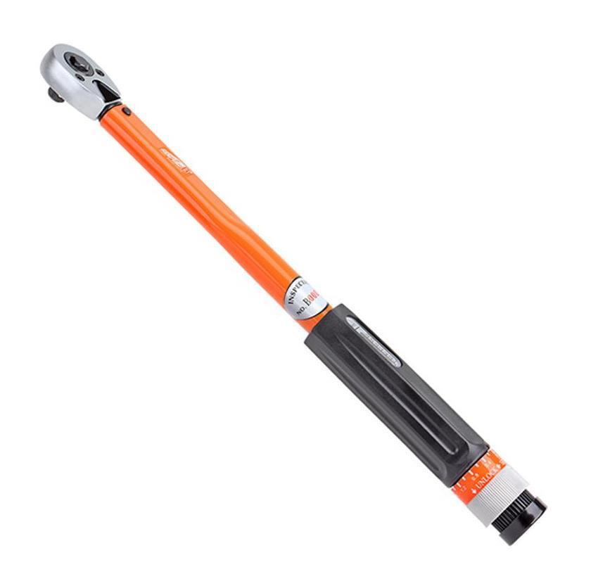 Clé dynamométrique Super B TB-TW60 outil de serrage au couple cliquet 3/8 acier noir
