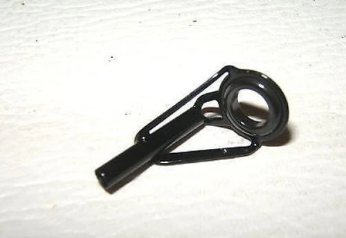 STAINLESS 2.5mm INSIDE DIAMETER BLACK FISHING ROD TIP END EYE HEMATITE EYELET5mm