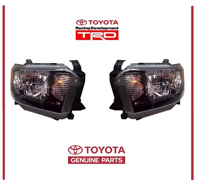 Genuine Toyota 2014-2017 Tundra TRD PRO Headlight Headlamps Lamps OEM OE