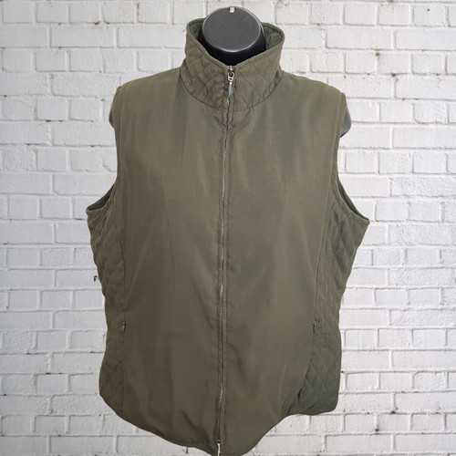 Columbia Olive Green Cozy Womens L Vest 