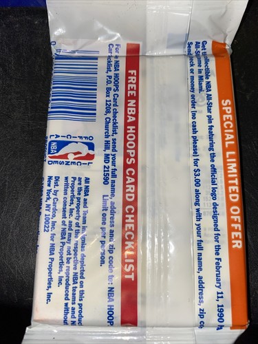 1989-90 Hoops Basketball Pack as pictured! - Picture 2 of 2