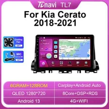 For KIA CERATO 2018-21 Car Stereo Radio Android Navigation GPS Multimedia Player