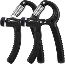 Hand Grip Adjustable Trainer Gripper Strengthener Gym Strength Power Exerciser
