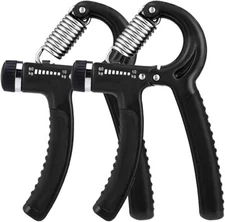 Hand Grip Adjustable Trainer Gripper Strengthener Gym Strength Power Exerciser 