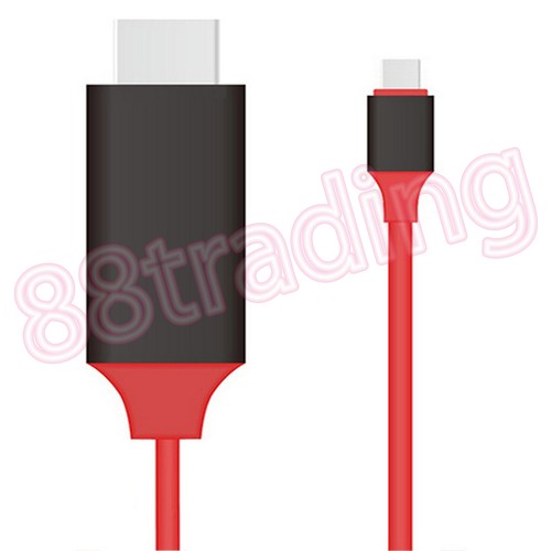 Type C USB To HDMI HDTV Cable External Display Adapter for Samsung Galaxy Note 8 - Picture 3 of 6