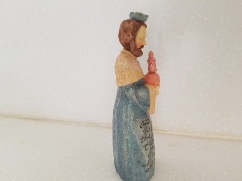 Enesco Foundations Karen Hahn 6" Wise Men "Thoughts to Build On" Figurine 2002 - Picture 5 of 7