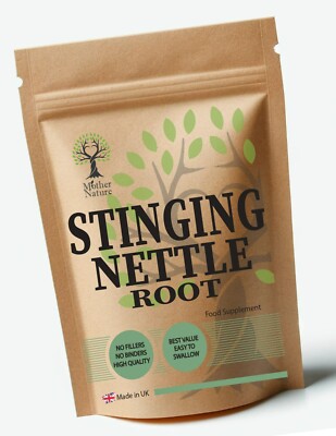 Brennnesselwurzel 500mg Kapseln Brennnesselpulver vegane Nahrungsergänzungsmittel