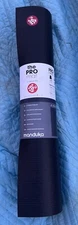 Manduka Pro Yoga Workout Mat Black 6mm Thick 26” W x 71" Long PRO71-BLACK NEW