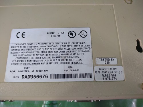 Cybex 510-090-004 Longview KVM Extender transmitter & receiver - Picture 6 of 9