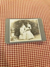 Beautiful Vintage Cabinet Card of Siblings Beautiful Ladies and Sisters