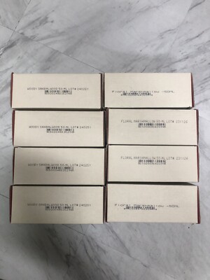 Bundle Of  8 New Full Bottles In Boxes Dossier Mix Bestsellers  Wholesale