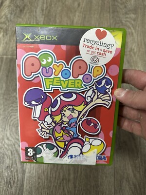 Puyo Pop Fever - Original XBOX - PAL - Handbuch dabei *verkratzt - nicht getestet*