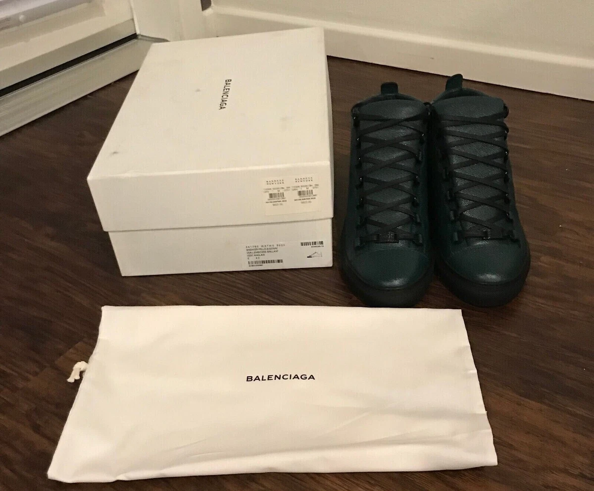 Følge efter bleg endelse Balenciaga Arena High Green Stingray Brand New 100% Authentic | eBay