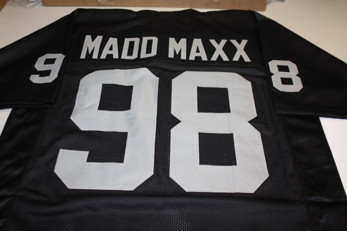 RAIDERS CROSBY 98 ウニフォーム M 2XL Maxx Crosby #98 Vapor FUSE Jersey White Elite Quality