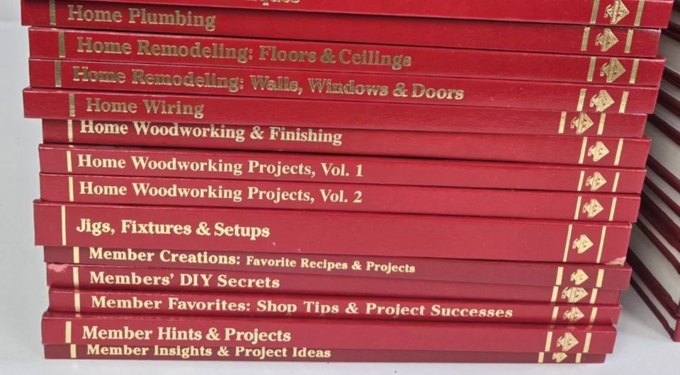 Set of 55 Handyman Club of America Books, Woodworking, Landscaping, Tools, Etc. — 第 3/4 张图片