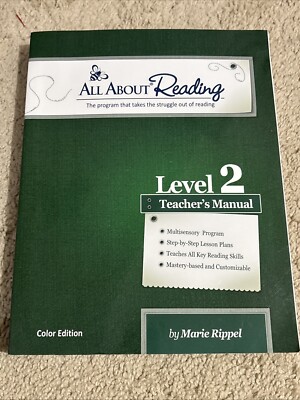ALL ABOUT READING LEVEL 2 TEACHERS MANUAL COLOR EDITION