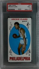 1969 Topps #32 Archie Clark  PSA 7.5 NM+