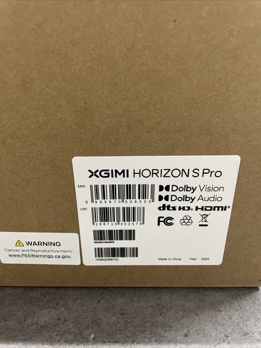 Proyector XGIMI HORIZON S Pro 4K, Dolby Vision, 1800 lúmenes ISO, 110% BT Harman - Imagen 11 de 11