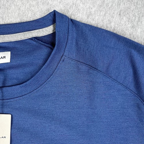 Peter Millar Crown Sport Performance Crewneck Pullover Sweater Sport Blue XL - 第 3/10 張圖片