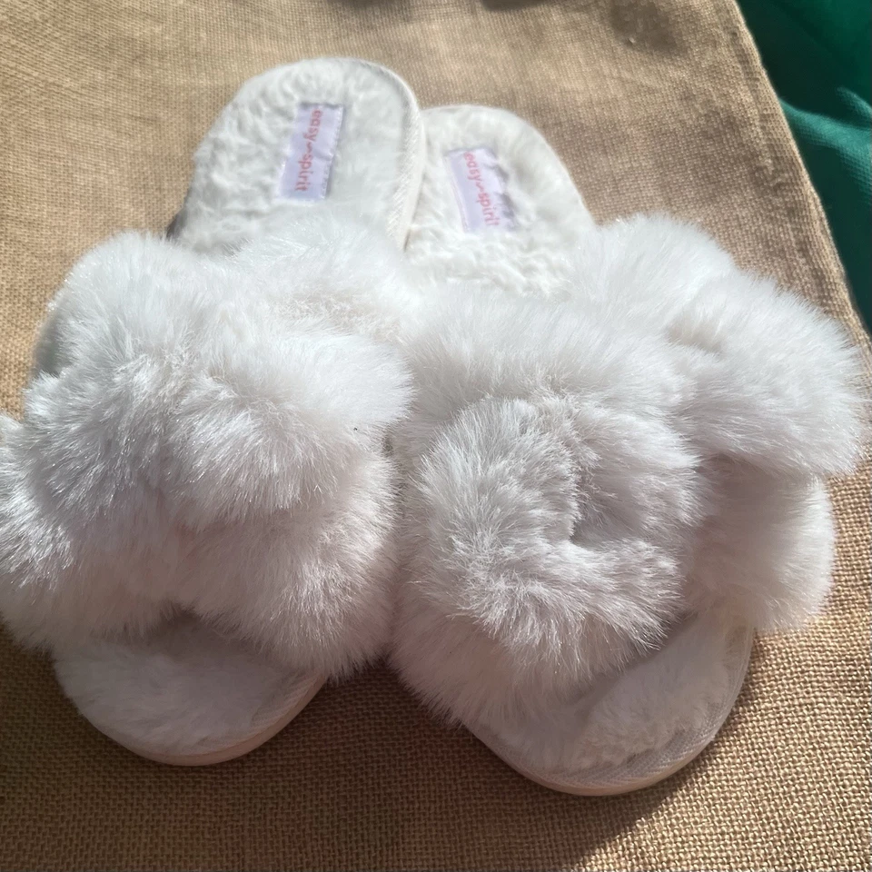 Zapatillas Easy Spirit de piel sintética con Hard Souls blancas - talla 7,5 (EE. UU.) Foto 2 de 4