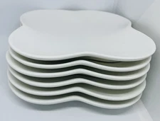Six (6) Petal Appetizer Plates