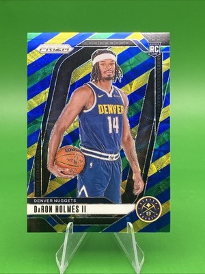 2024-25 Panini Prizm - DaRon Holmes II #235 Blue Yellow Green Choice Prizm (RC)
