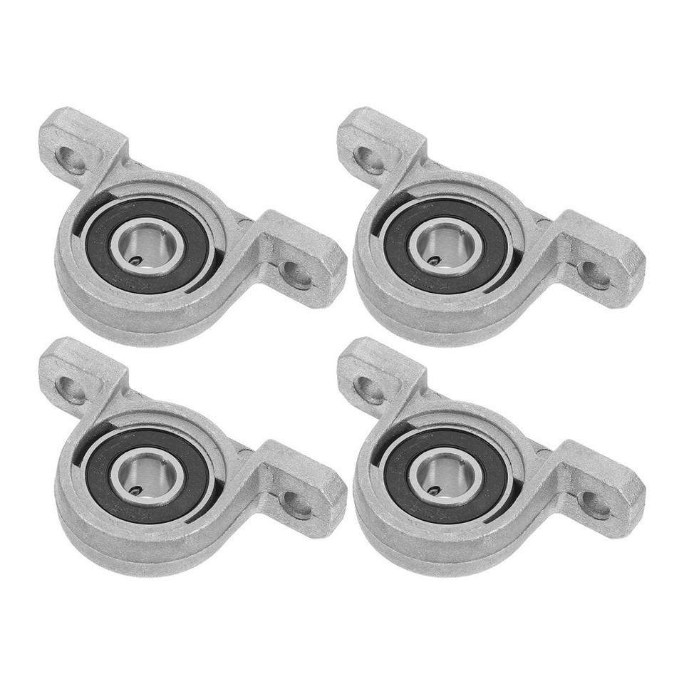 Self Aligning Zinc Alloy Pillow Block Bearings Flange Mounted Silver | eBay