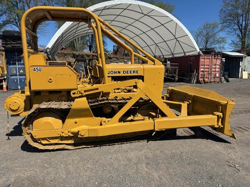 John Deere 450 Dozer With Winch