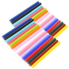 75 Pcs Hot Melt Glue Stick Colorful for Crafts Colored Sticks Mini 0.21 per stick