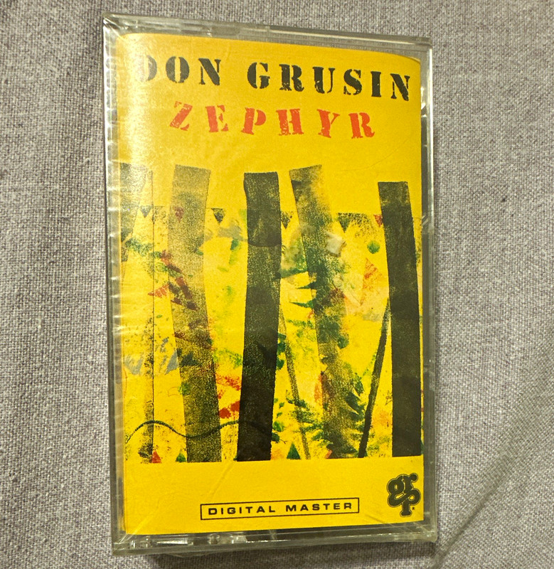 Don Grusin Zephyr Jazz Album Cassette GRP Records 1991 Dolby