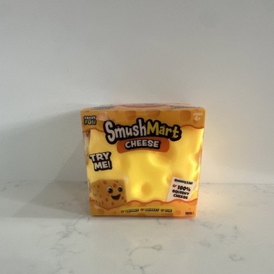   SmushMart Cheese Squeeze Ball Yellow Squishy Stretch Stress Reliever Toy