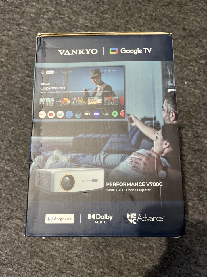 VANKYO Performance V700G Native 1080P Projector, Full HD 5G, Built-in Streaming - Image 3 of 4