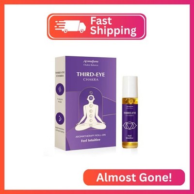 Chamomile & Juniper Berry Third Eye Chakra Essential Oil Roll-On Blend | 10ml |