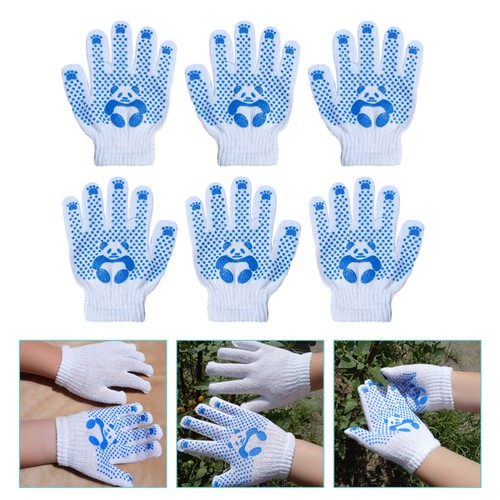3 pares de guantes de protección laboral para niños fitness mano niño - Imagen 8 de 12