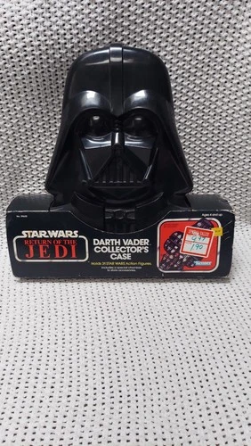 Vintage Darth Vader ROTJ Figure collector Case 65 back Star Wars 1983 sleeve box
